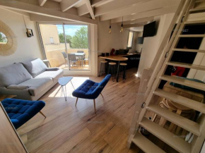 SUPERBE appartement T3 avec extérieur à 50m de la mer